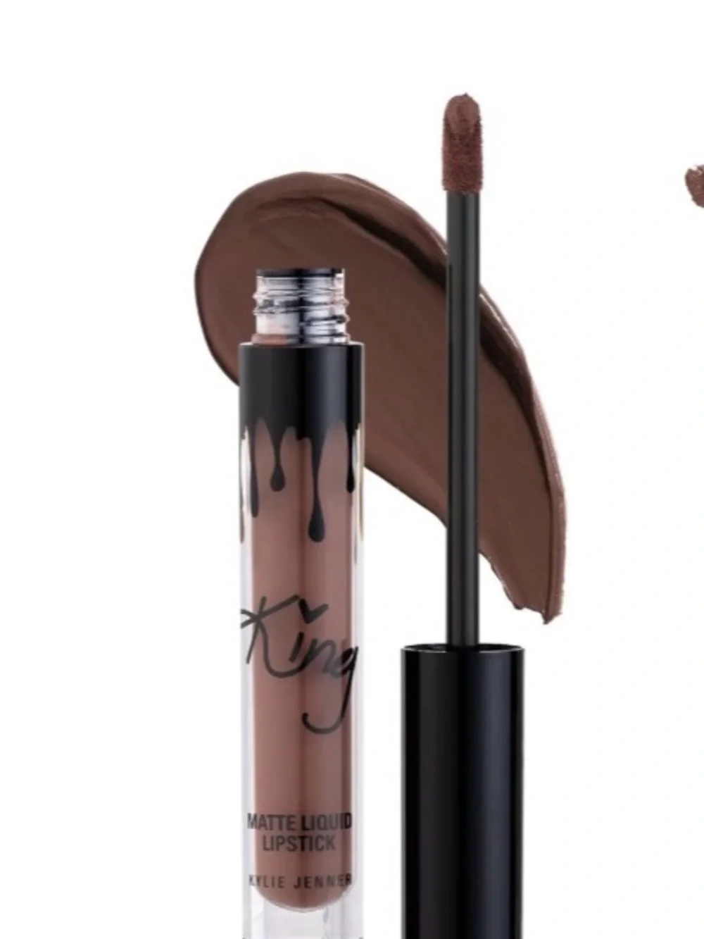 Kylie true brown K liquid lipstick new no box